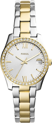 Fossil Women's Watch, Scarlette Quartz Stainless Steel Three-Hand Watch