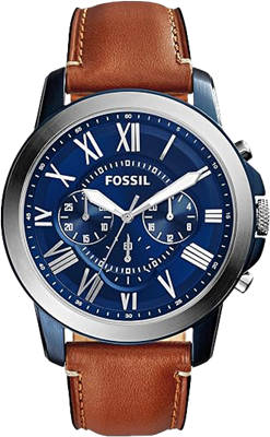 Fossil Men's Watch, Grant Quartz Chronograph
